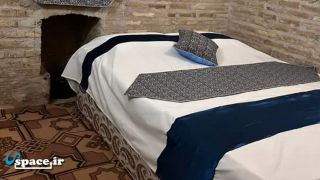 نمای داخلی اتاق هتل کاروانسرای صفویه - مهریز - روستای سریزد